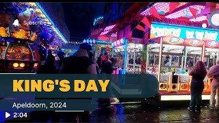 Experience the Spectacular Kings Day in Apeldoorn Netherlands 2024 [upl. by Ainitsirc]