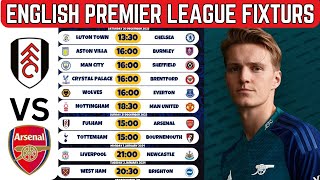 EPL Fixtures Today Matchday 20  Premier League fixtures Today  EPL Fixtures 202223 EPL [upl. by Yarrum]