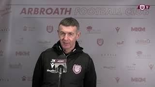 Arbroath 0  1 Partick Thistle  Jim McIntyre  Post Match Interview [upl. by Butterfield]