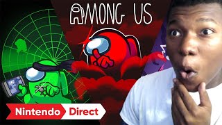 Among Us  New Roles Trailer  Nintendo Switch REACTION [upl. by Benildas]