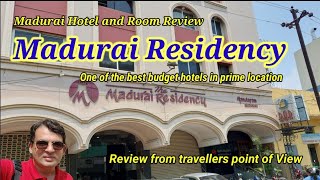 Madurai Best budget hotel near Periyar Bus stand  Madurai Residency hotel  Review [upl. by Imugem386]