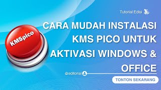 Cara Aman Menggunakan KMSPico untuk Aktivasi Windows amp Office [upl. by Anialahs]