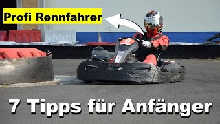 7 TIPPS für Anfänger  Kartfahren lernen [upl. by Arutnev]