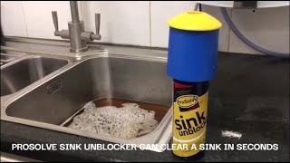 Introducing Our ProSolve Sink And Bath Unblocker  The Easiest Way To Unblock a Sink [upl. by Whang]