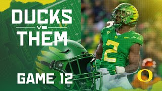 Ducks vs Them  2023 Oregon Football Game 12 Cinematic Recap [upl. by Annuahs]