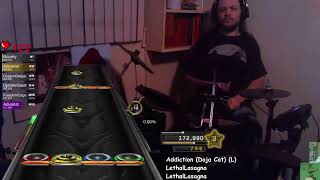 Addiction  Doja Cat LethalLasagna Remix  100 FC Clone Hero Expert Pro Drums [upl. by Adnamal]