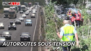 Autoroute sous tension  Gendarmes contre trafiquants et chauffards [upl. by Chatav]