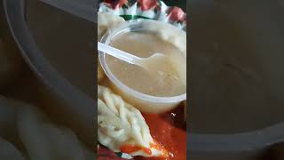 বৃষ্টি ভেজা সন্ধ্যায় গরম গরম মোমোfoodmomosshortssubscribe [upl. by Atsylac]