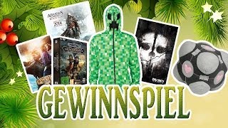 ★GEWINNSPIEL★ CreeperHoodie PlüschCompanion Cube Assassins Creed IV Kalender 2014 BEENDET [upl. by Bria306]