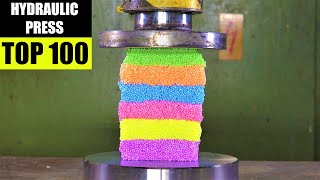 Top 100 Best Hydraulic Press Moments  Satisfying Crushing Compilation [upl. by Enaud]