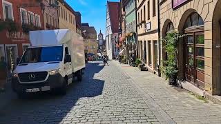 Rothenburg ob der Tauber walking tour1 [upl. by Delcine34]