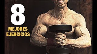 Los 8 Mejores Ejercicios Con Mancuernas ¡TRABAJA CADA MUSCULO [upl. by Brear]