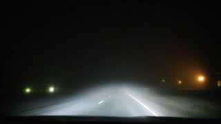 BMW LED Adaptive Lights in action at night [upl. by Eiten]