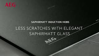 AEG SaphirMatt AntiScratch Induction Hobs [upl. by Redwine927]