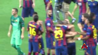 Neymar goal Final Berlin 31 Barcelona vs Juventus HD  Celebrations [upl. by Namurt407]