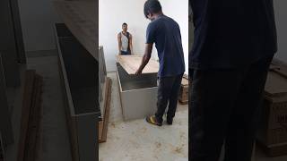 plywood wardrobe meking process shortvideo [upl. by Ramed]