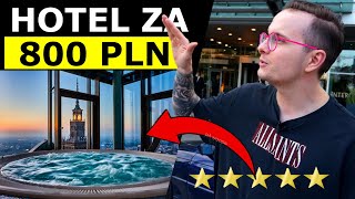 NAJWYŻEJ POŁOŻONY BASEN W POLSCE  JAK WYGLĄDA HOTEL INTERCONTINENTAL WARSZAWA [upl. by Akaya]