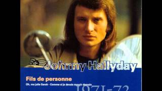 Fils de personne  Johnny Hallyday [upl. by Nolita]