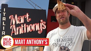 Barstool Pizza Review  Mart Anthonys Chicago IL [upl. by Muiram746]