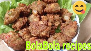 EASY MEATBALLS RECIPEBOLABOLA PINOYS BEST RECIPEOFWTAIWANGCOMS SIARGAO [upl. by Annaoy]