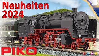 Piko Spur H0 N TT und G Neuheiten 2024 [upl. by Suivatnod]