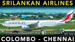 TRIP REPORT  SriLankan Airlines  Airbus A330  Colombo to Chennai [upl. by Rombert455]