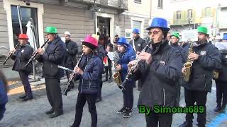 quotInno dell Abbàquot Filarm G Verdi Chivasso Musica in anteprima Carnevale [upl. by Aihtibat802]