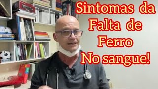 Sintomas da falta de ferro no sangue [upl. by Zeiler653]