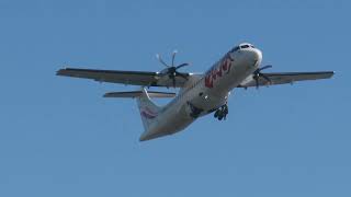 Départ ATR72600 Ewa Air de la Réunion RUN [upl. by Terrag]