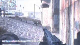 Call of Duty 4 Freeforall gameplay M14 silencer [upl. by Sklar228]