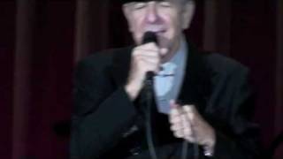 SligoSo Long Marianne Leonard Cohen Lissadell House Sunday August 1st 2010 [upl. by Ahseym]