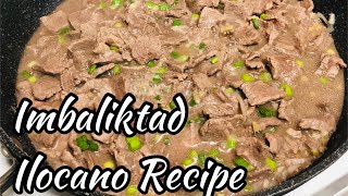 Imbaliktad Ilocano Recipe [upl. by Eirrok]