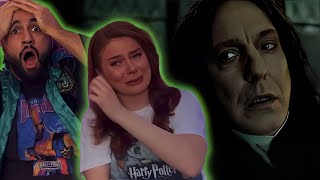 SNAPE’S DEATH  REACTION moviereaction reaction harrypotter [upl. by Tiphanie]