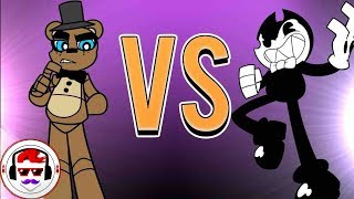 Five Nights at Freddys VS Bendy and the Ink Machine Rap Battle  Freddy vs Bendy 14 Rockit Gaming [upl. by Pinter]