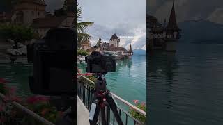 Castle Oberhofen at Thun Swiss [upl. by Ellmyer]