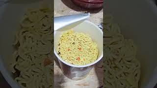 Lets try indoline noodles😍 noodles korean food recipe weekend [upl. by Eelik]