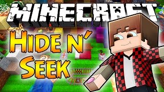 Minecraft HIDE AND SEEK IS BACK BajanCanadian JeromeASF amp Lachlan Hide N Seek  Block Hunt [upl. by Aehtna]