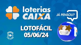 Resultado da Lotofácil  Concurso nº 3121  05062024 [upl. by Gnanmas]