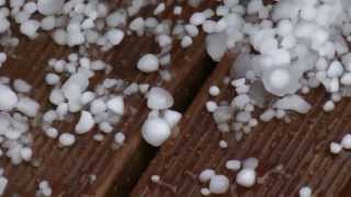 Hagel Sturm Kirchheim unter Teck 28072013 [upl. by Auhel]