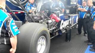 TOP FUEL DRAGSTER CRACKING THE THROTTLEVERY CLOSE [upl. by Washburn]