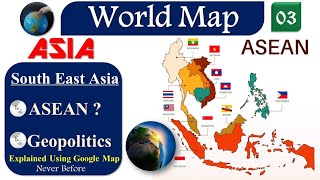 South East Asia  World Mapping  Episode 03  World Geography Gk  SSC CGL BankingSSC GD UPSC [upl. by Higgins390]