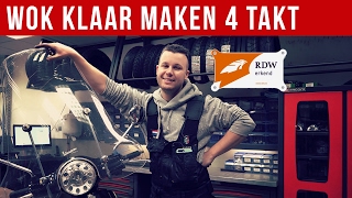 4 TAKT SCOOTER WOK KEURING KLAAR MAKEN  VOL GAS MET JOEY [upl. by Nolaj]