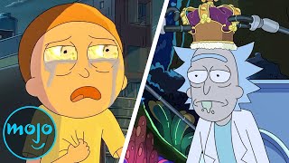 Top 10 Saddest Rick And Morty Moments [upl. by Henrion]