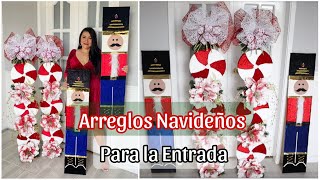 HERMOSAS💂‍♂️MANUALIDADES NAVIDEÑAS PARA PUERTAS🎄2023 [upl. by Kane]