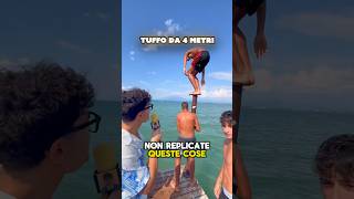 Regalo 20€ al Tuffo più alto 💦 MA TROPPO PERICOLOSO…😱 [upl. by Eicart]