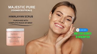 MAJESTIC PURE Himalayan Salt Body Scrub [upl. by Thorpe]