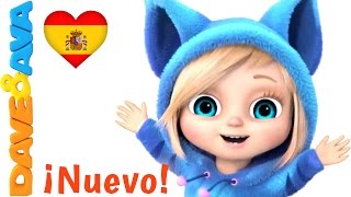 🌞 Si Eres Feliz y lo Sabes  Canciones Infantiles en Español de Dave y Ava 🌞 [upl. by Vey]