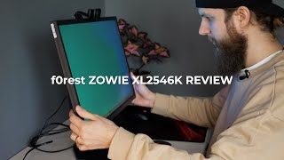 f0rest Reviews  ZOWIE XL2546K Gaming Monitor [upl. by Leotie]