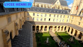 LE LYCEE HENRI IV à Paris visite de létablissement de renommée internationale [upl. by Downey]