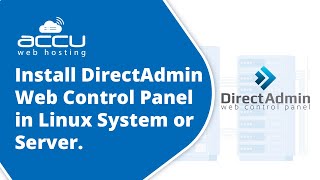 How to install DirectAdmin Web Control Panel in Linux System or Server [upl. by Leivad]